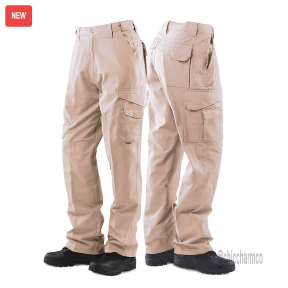 Men's Tactical Cargo Pants with Knee Pad Openings & Concealed Carry